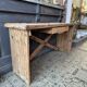 Console made of pine