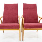 1960s Antonin Suman Pair of Restored Armchairs