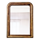 Antique Louis-Philippe gilded mirror “Apoline”