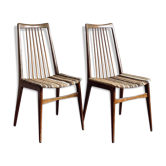 Vintage woven seating chairs