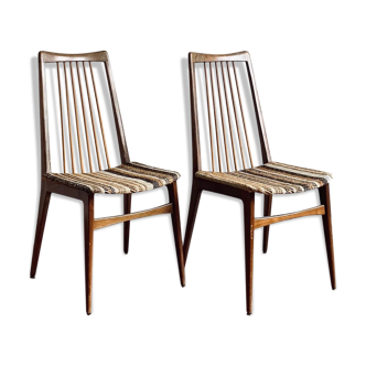 Vintage woven seating chairs