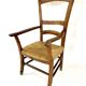 18th century rustic country armchair