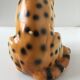 Vintage Leopard plaster statue