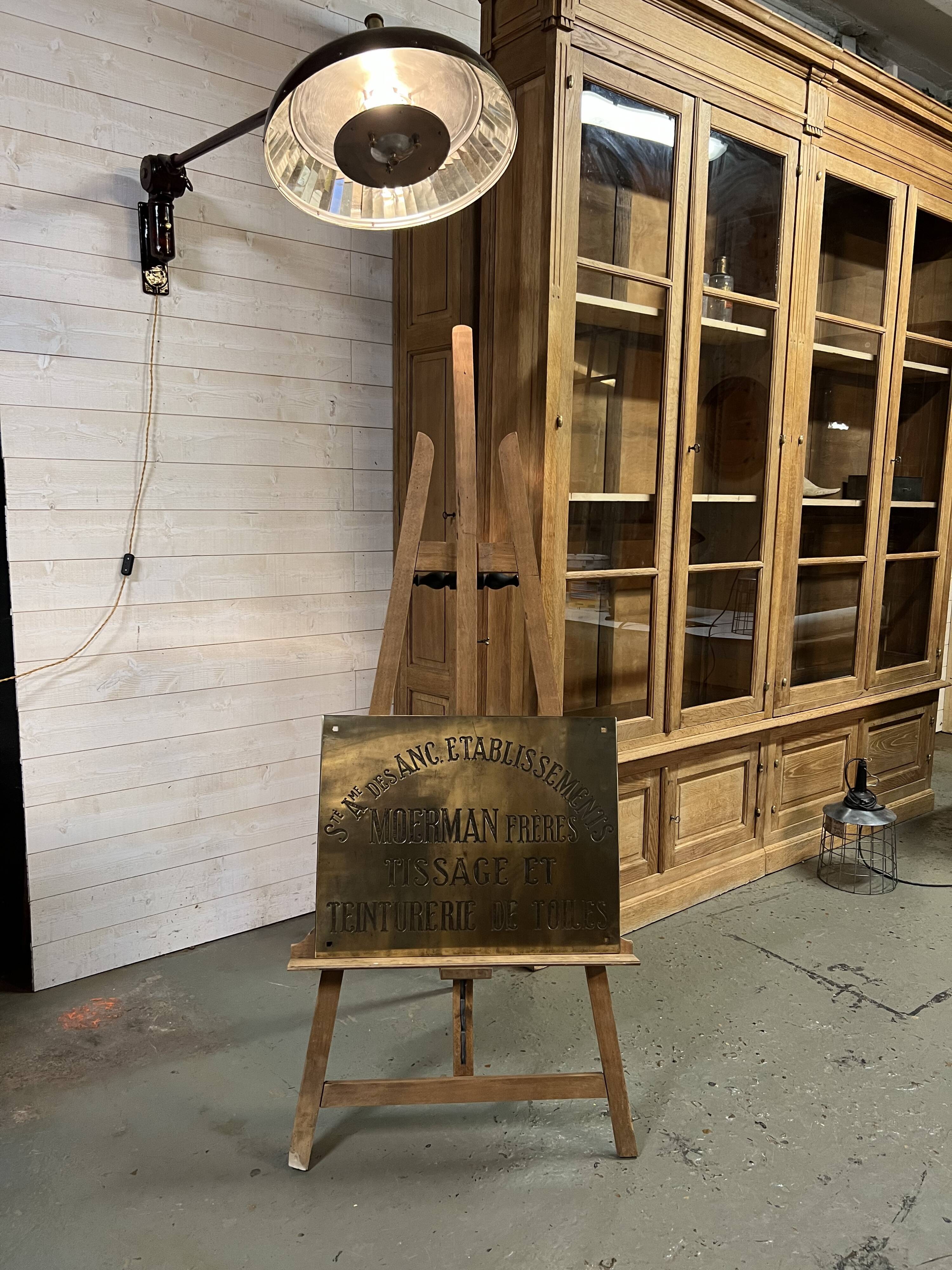 Ancien pupitre chevalet de peintre pour tableau