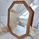 Vintage octagon mirror