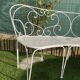Arc garden bench
