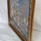 Signed painting Oil on canvas dimensions: height -55cm-width -63cm-