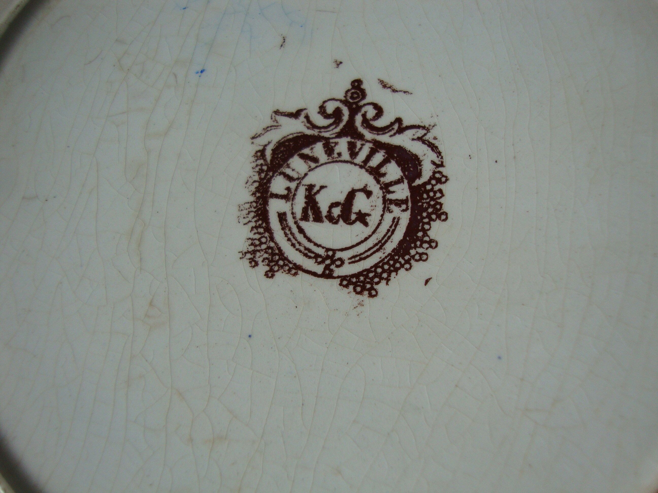 Keller and Guerin dessert plate "School of Fine Arts"