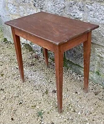 Wooden side table