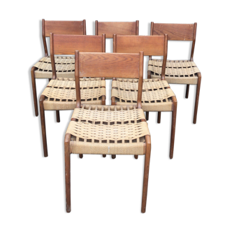 6 rope chairs model Havana de Gessef