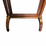 miroir sur pied en  acajou style empire