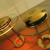 Pair of Saturn lamps 80s