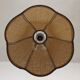 Rattan flower suspension from the 60s/70s