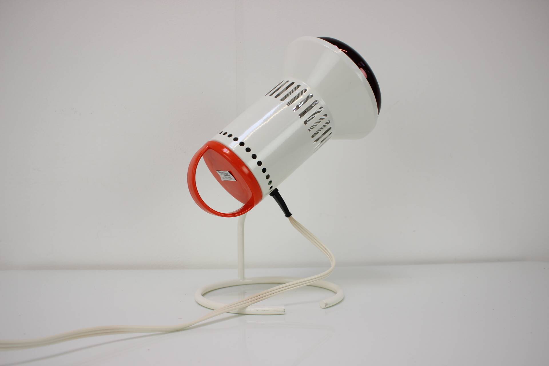 Mid-Century Infra-Red Table Lamp, Chirana 1980's, Czechoslovakia
