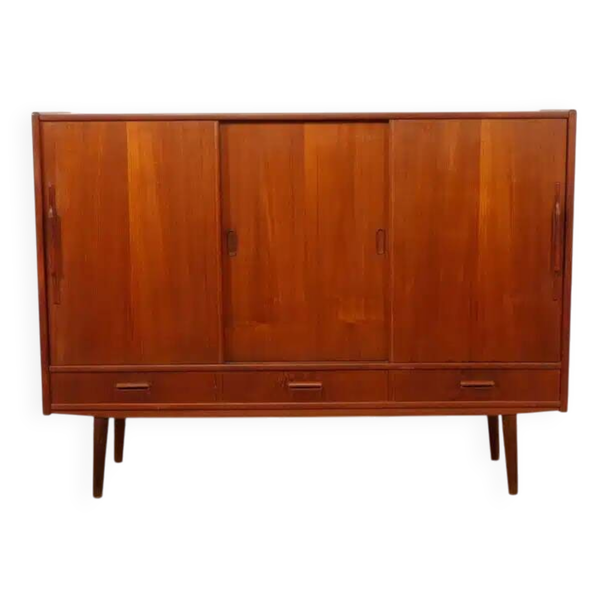 Buffet vintage | Armoire murale | Teck | 154 cm