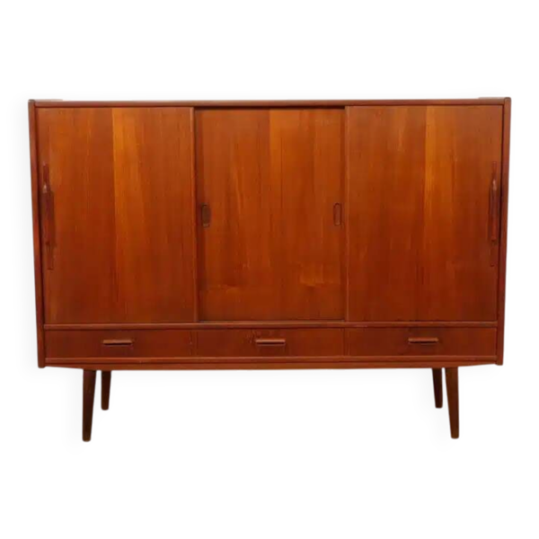 Buffet vintage   Armoire murale   Teck   154 cm