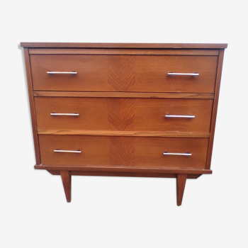 60s Oak chest of drawers