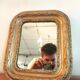 Small old mirror