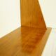 Set of 2 shelves solid oak 1950