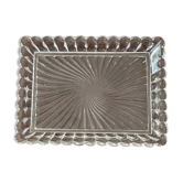 Plateau Baccarat cristal XIXème siècle