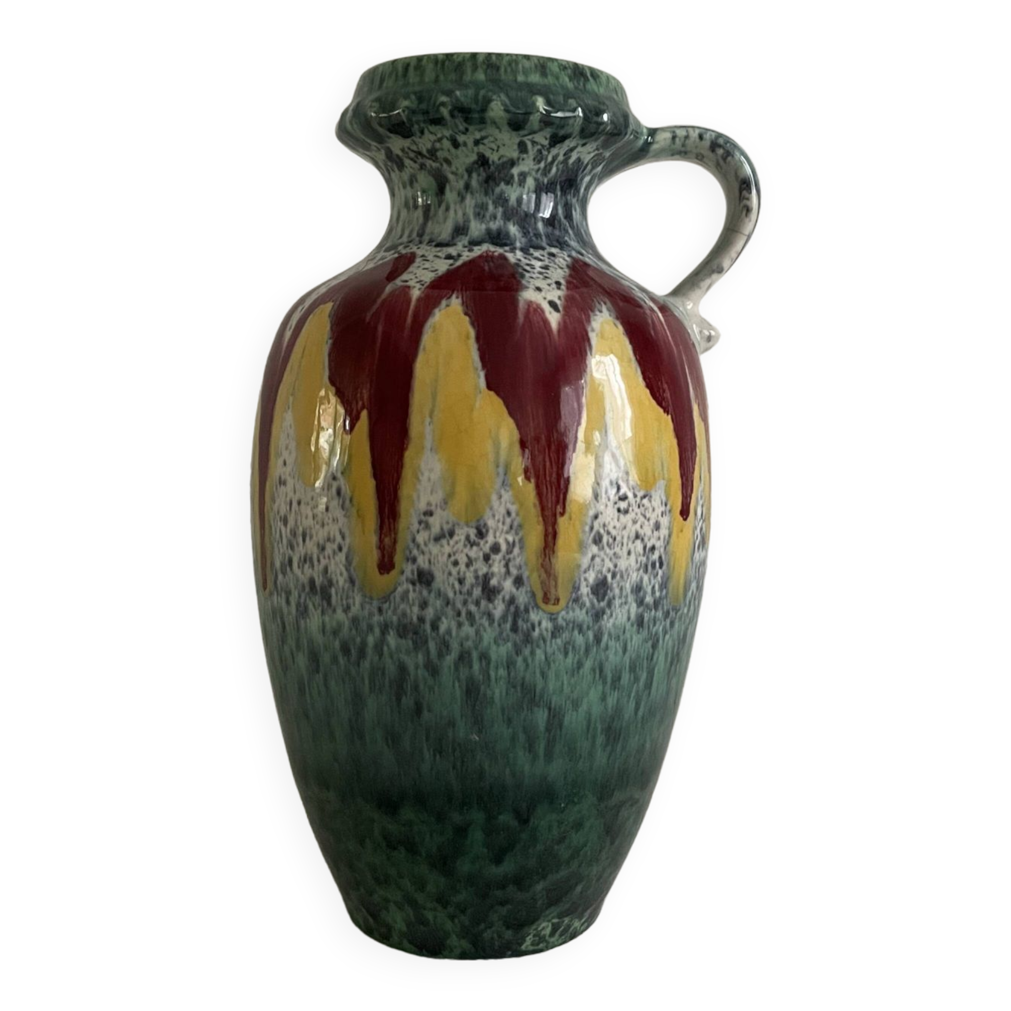 1950s ceramic vase