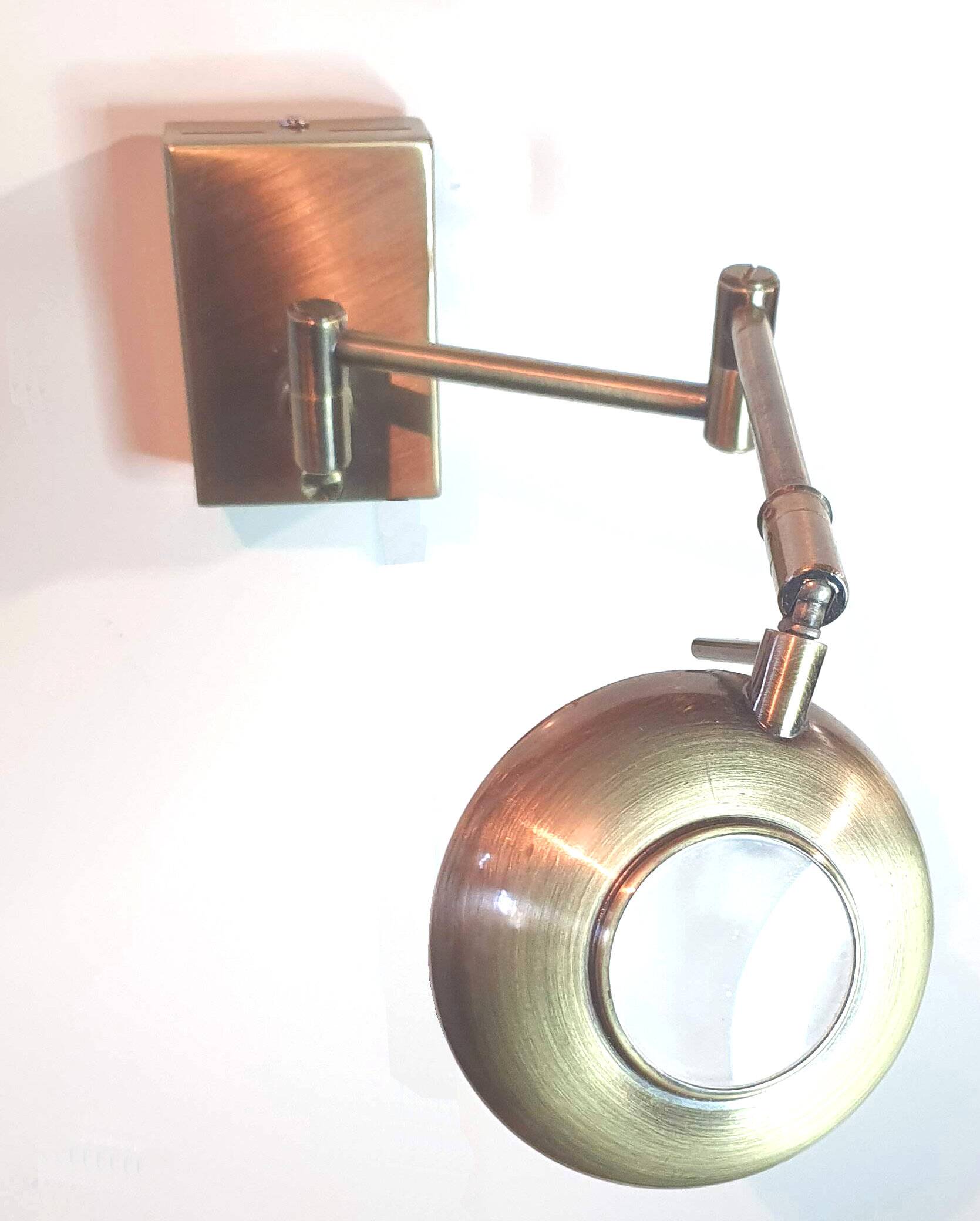 Vintage 70s wall light with dimmer