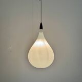 Lampe à Suspension Opaline par Uno et Östen Kristiansson