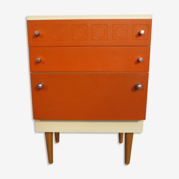 Orange vintage extra furniture