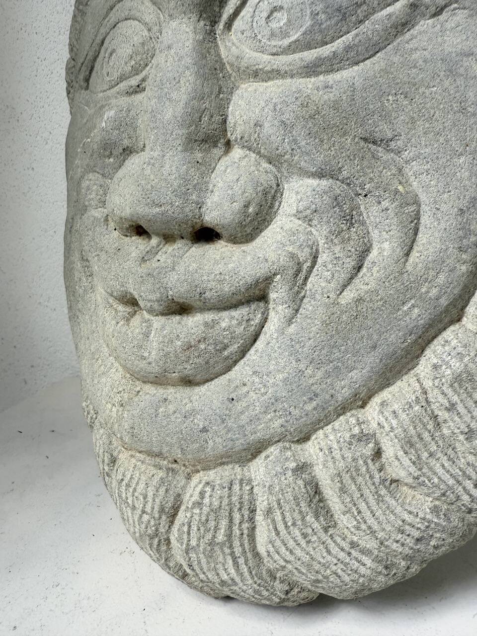 Stone sculpture 1950 face