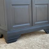 Glass-glazed Parisian wardrobe 1930