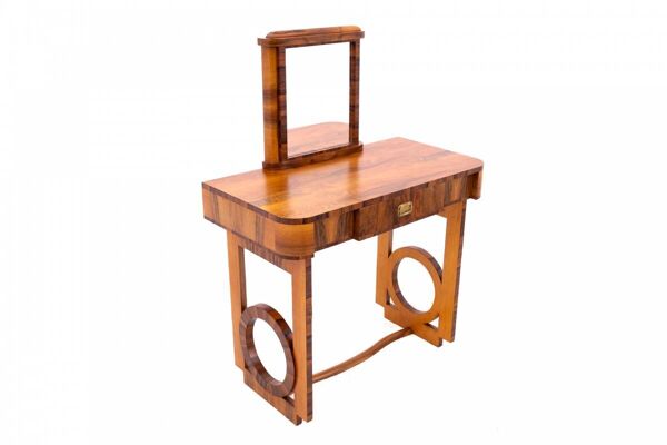 Coiffeuse Art Déco, Pologne, vers 1930.