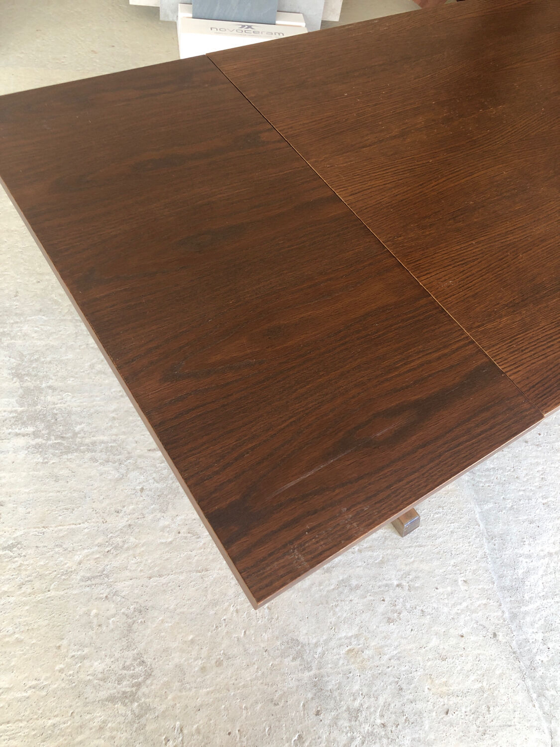 Table bistrot Vintage en bois avec rallonge