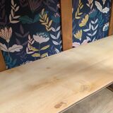 Parisian art deco wardrobe solid raw oak 1930