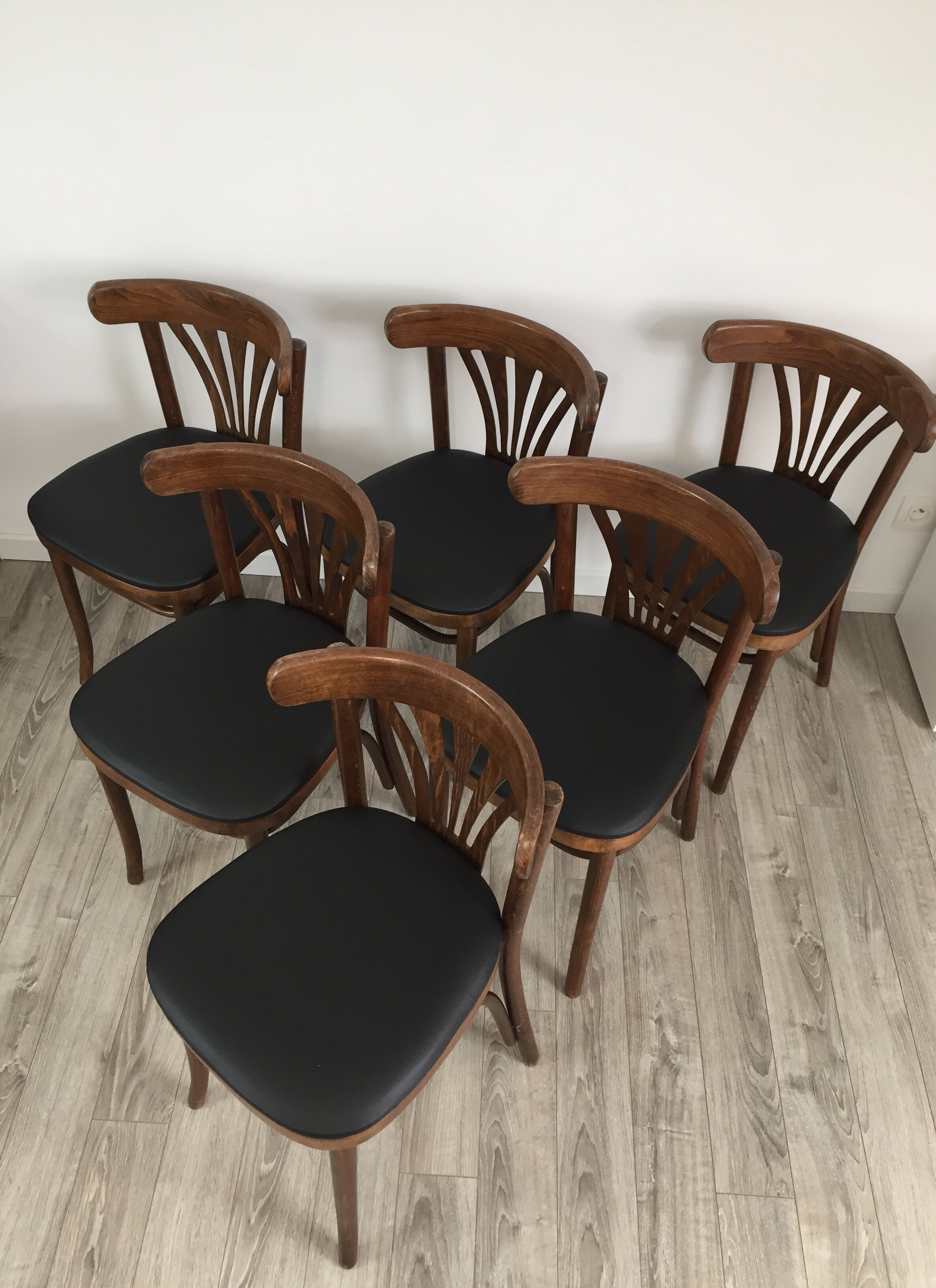 Set of 6 chairs bistro