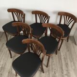 Set of 6 chairs bistro