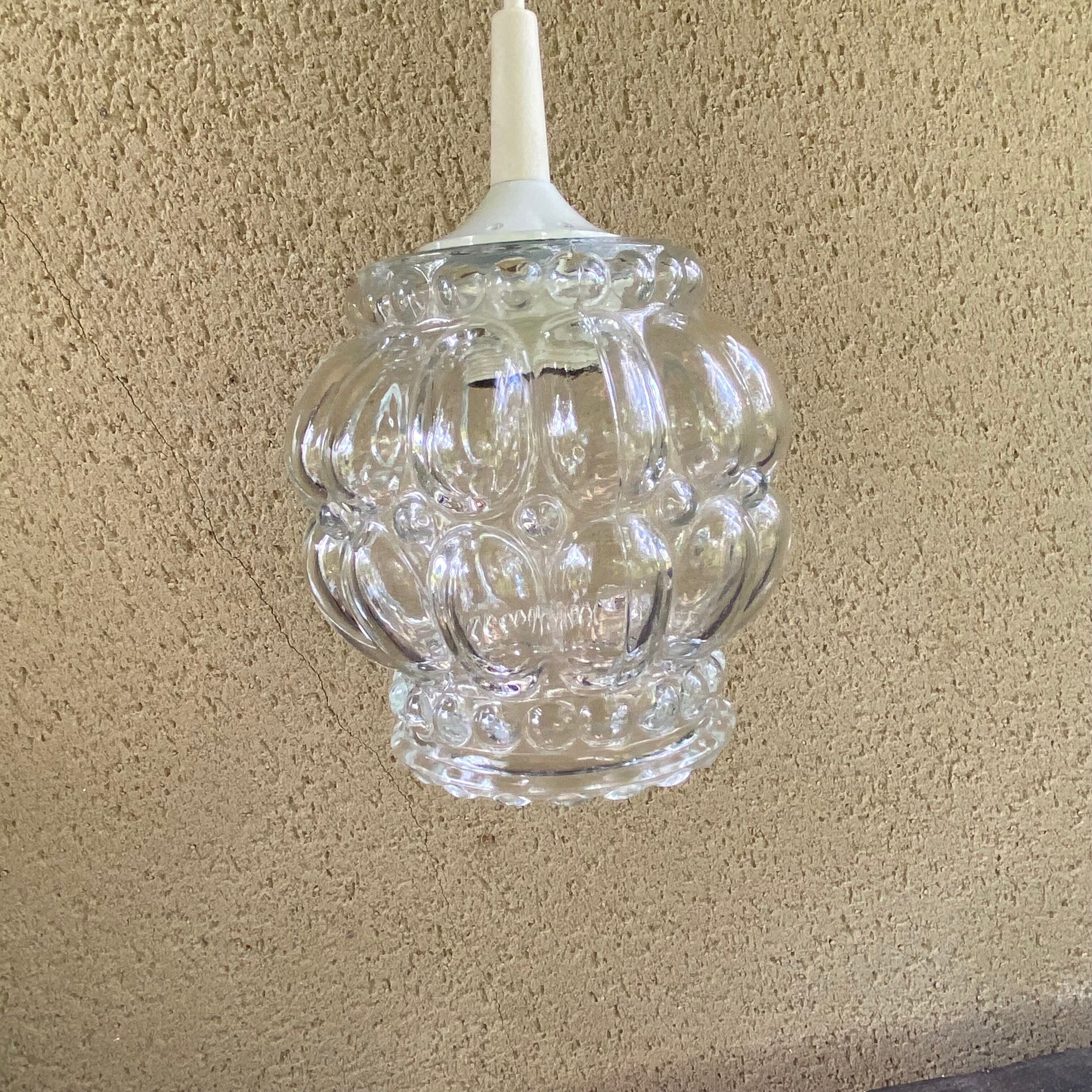 Molded glass suspension -70s