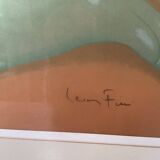 Lithograph "Game of Checkers or Pari De Zobeïde" Leonor Fini