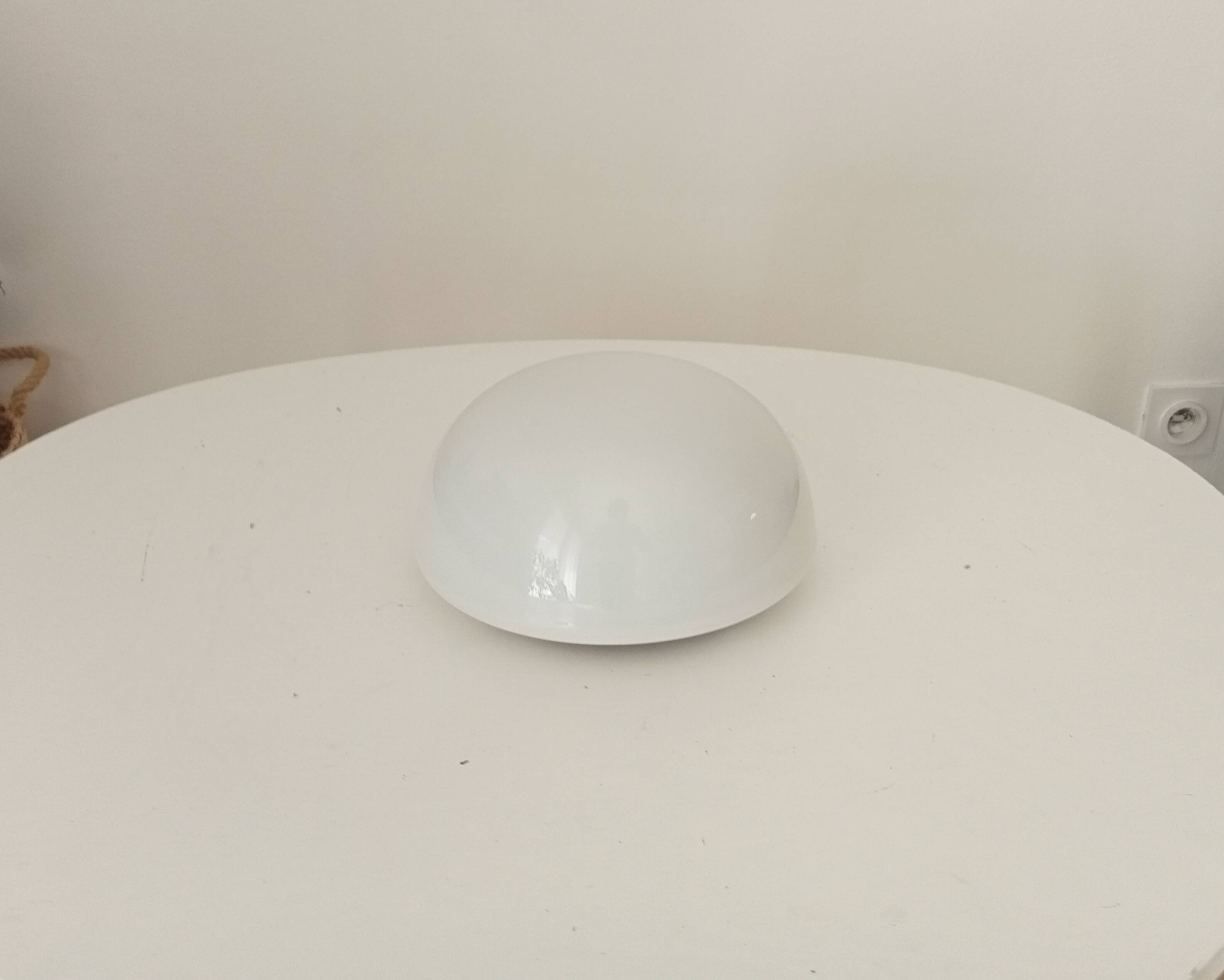 Vintage opaline ceiling light from the 50s/60s