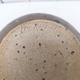 Vase ventru en grès émaillé Morvan vintage