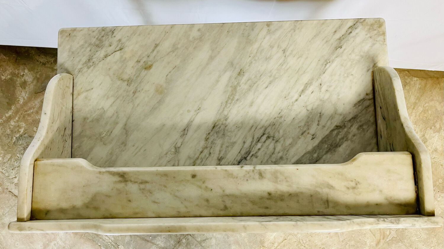 Marble bathroom cabinet