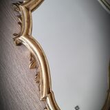 Golden lily mirror 46x27