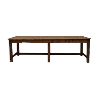 Old wooden monastery table