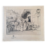 Omer Désiré Bouchery (1882-1962) - Etching