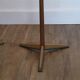 Lampadaire tripode en bois 1960