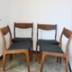 Set of 4 vintage rosewood chairs from the 1960s, Richbilt, Johannes Anderse