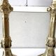 Pair of Antique Gothic Revival Candle Holders in Gold Bronze