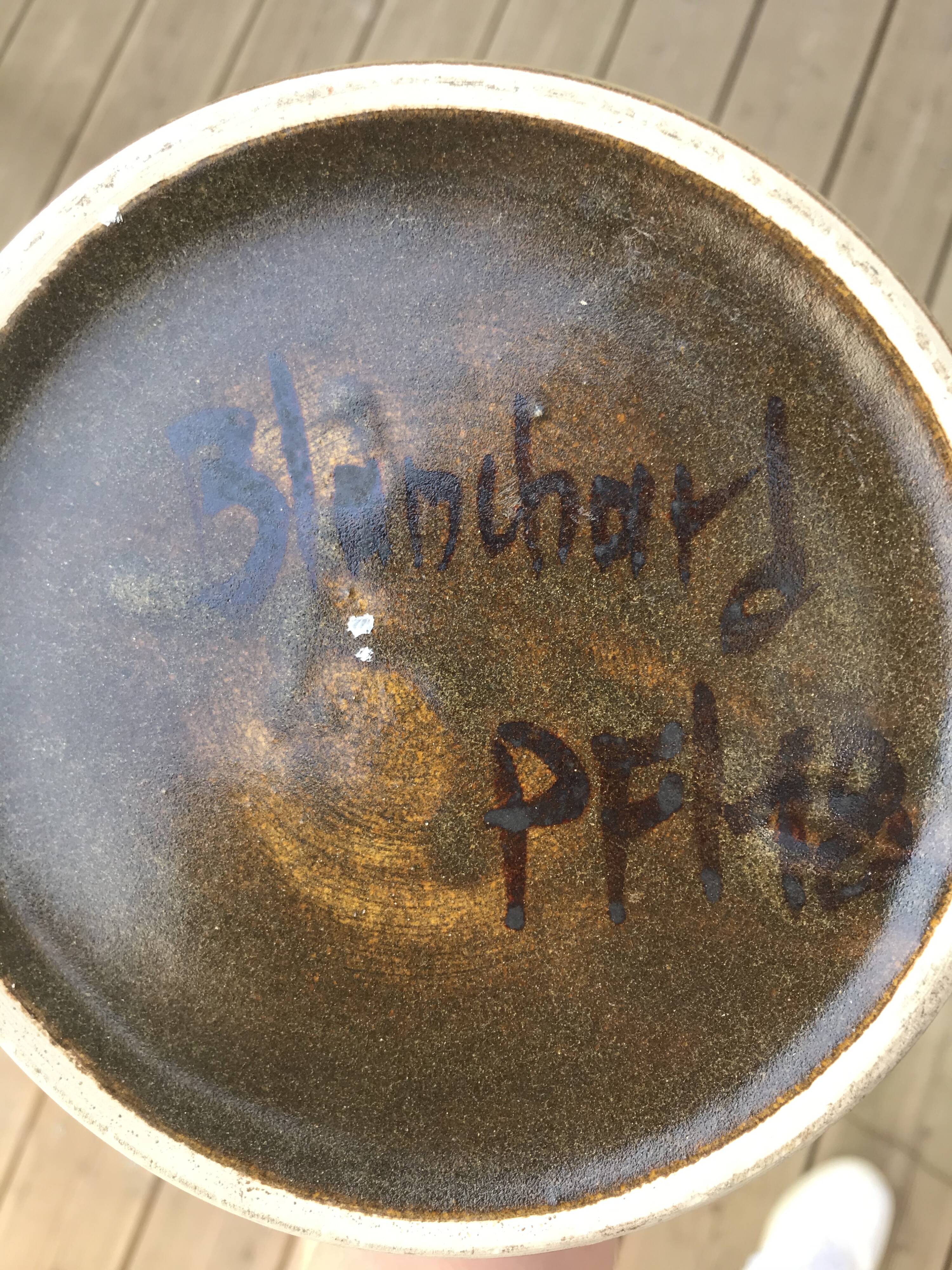 Vintage ceramic lamp