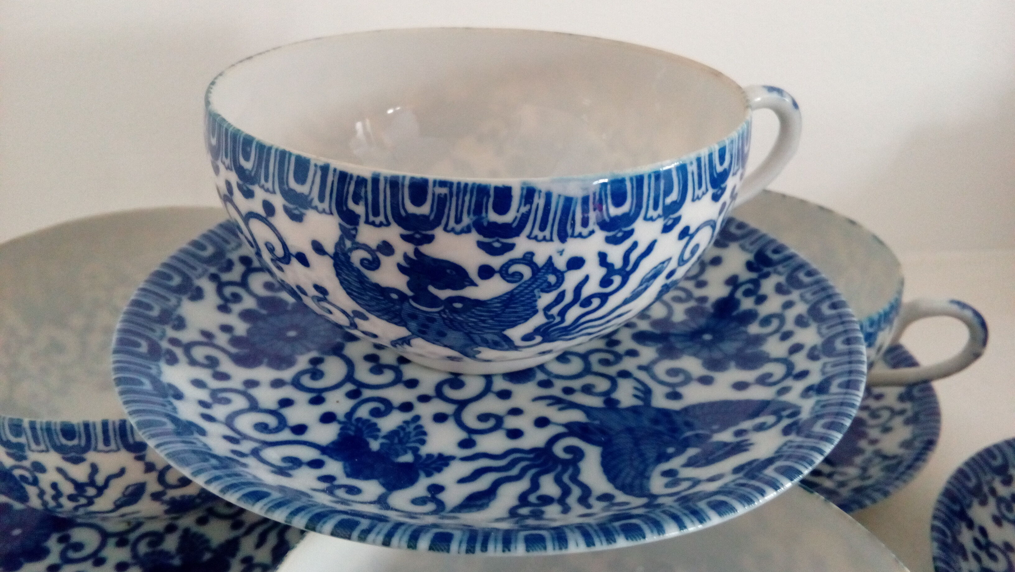 Japanese fine porcelain tea/coffee service