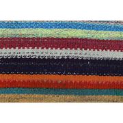 Vintage Turkish Oushak Handmade Wool & Cotton Runner Rug 46x523