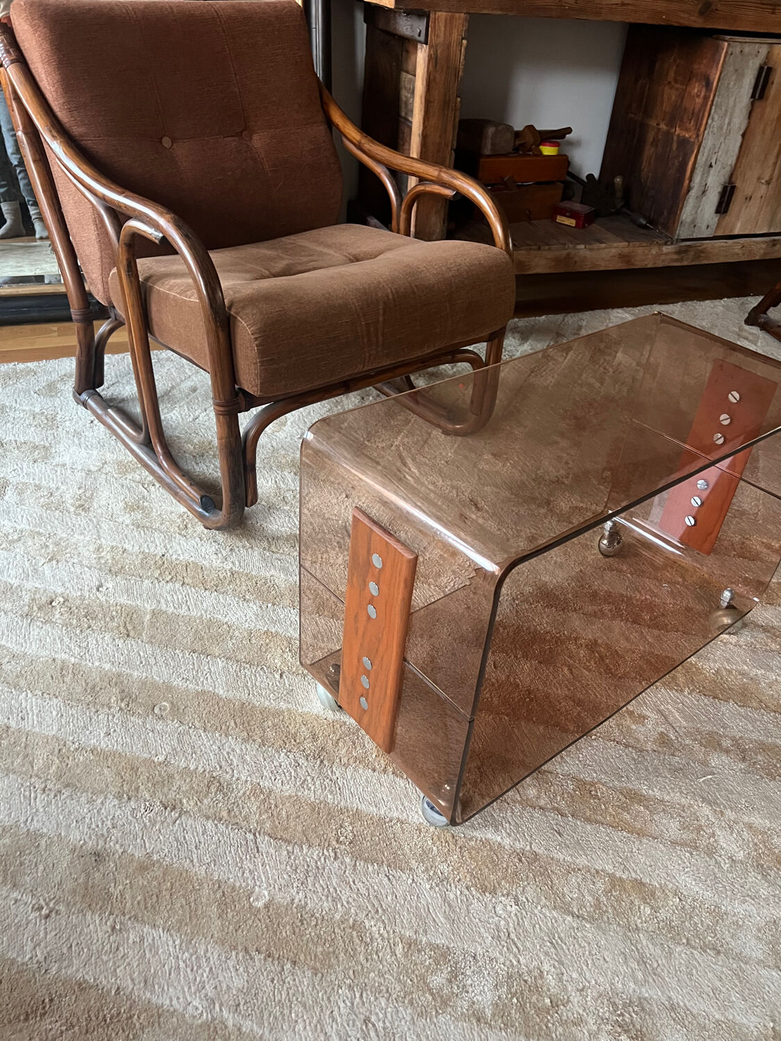 Michel Dumas coffee table, 1970s